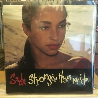 [soul/jazz/pop] Exc Lp Sade Stronger Than Pride {original 1988 Epic Issue]