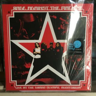 [rock] Nm 2 Double Lp Rage Against The Machine Live At Grand Olymmpic Auditorium