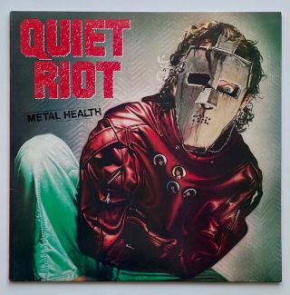 Vtg 1983 Quiet Riot Album Metal Health Record Lp Fz 38443 Vinyl Is