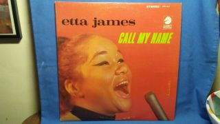 Etta James Call My Name Rare 1966 Cadet Rnb Soul Blues Lp