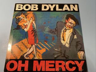 Bob Dylan Oh Mercy Lp Orig 1989 Press C45281 Promo
