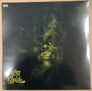 Wiz Khalifa ‎– Rolling Papers - 2 X Lp Vinyl Records - - Hip Hop