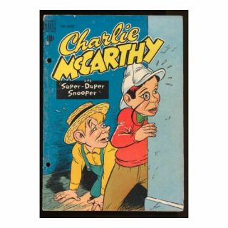 Charlie Mccarthy 2 In Good, .  Dell Comics [ Gt]