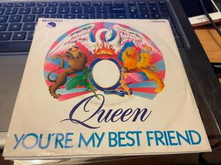 Queen Your My Best Friend German Orig 7”ps Rare Diff Sleeve