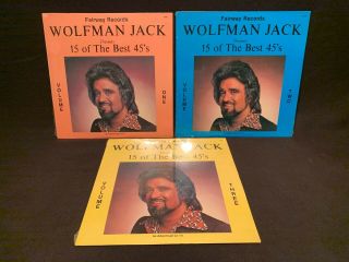 " Wolfman Jack 15 Of The Best 45 