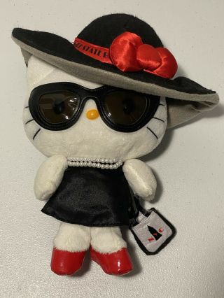 Rare — Hello Kitty (hat & Bag) — Empire State Building — Plush Stuffed Animal