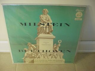 Milstein Beethoven Violin Concerto Capitol P 8313 Mono Lp Near
