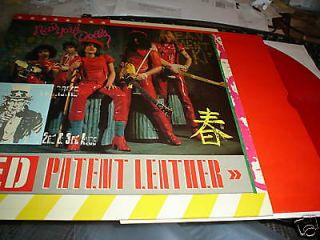 York Dolls Red Patent Leather Lp Red Vinyl Thunders