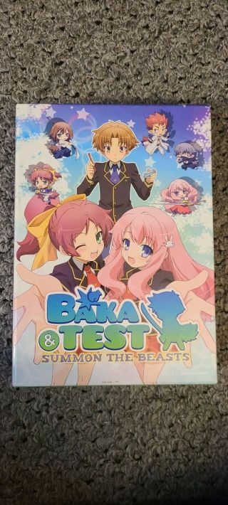 Baka And Test Summon The Beasts Season 1 Limited Edition Combo Pack