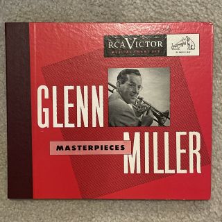1947 Masterpieces Volume 2 Glenn Miller 4 Record Set 10 " 78rpm Rca Victor