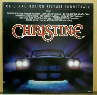 Christine Soundtrack Score Vinyl Promo Lp Motown John Carpenter Stephen King