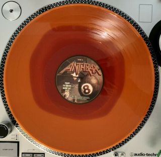 Anthrax ‎ - Volume 8 - The Threat Is Real 2 X Lp - Vinyl Thrash Metal Record