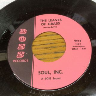 Soul Inc Midnight Hour/the Leaves Of Grass Boss 9918