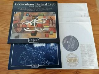 Lockenhaus Festival 1983 / Gidon Kremer 4 Lp Box Orfeo Digital Stereo Nmint