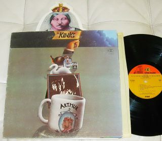 The Kinks ‎– Arthur Or Decline & Fall Of The British Empire - 1st Press W/insert
