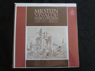 Vivaldi,  Four Concerti Nathan Milstein Stereo Usa Old Stock Lp