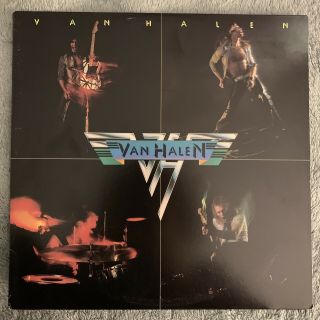 Van Halen S/t Lp [warner Bros Bsk 3075] Rare 1978 Club Edition Vinyl,  Near