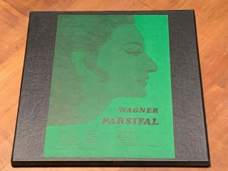 Richard Wagner Parsifal Maria Callas Boris Christoff Gui Private 4 Lp Mcw - 101 Ex