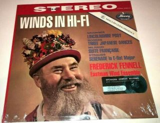 Stereo Lp Mercury Sr - 90173 Winds In Hifi Frederick Fennell Eastman Wind Ens Nm