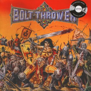 Bolt Thrower - War Master Lp - Full Dynamic Range Fdr Vinyl Album - Metal Record