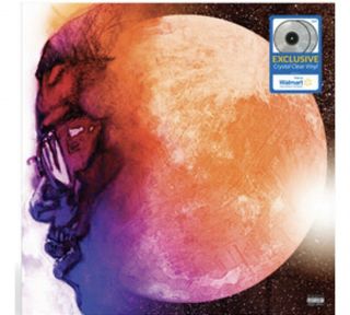 Kid Cudi Man On The Moon End Of Day Walmart Exclusive Crystal Clear 2x Vinyl Lp