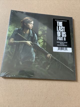 The Last Of Us Part Ii 2 Music Soundtrack 7 " Vinyl Mondo Blue & Black Swirl