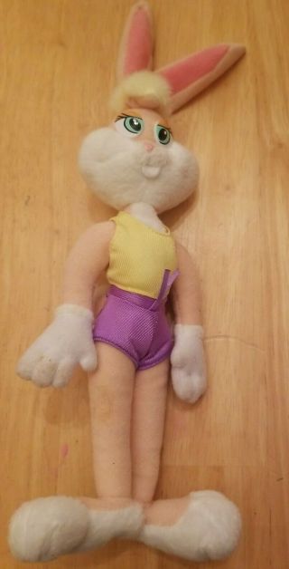 Vintage Space Jam Looney Toons Lola Bunny Toon 1996 Plush Doll Mcdonalds