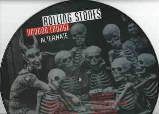 The Rolling Stones - Voodoo Lounge Alternate - Vinyl Lp Picture Disc Uk Import
