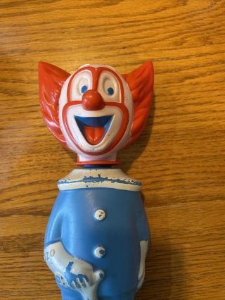 Vintage 1960s BOZO The Clown SOAKY Soakies Bottle 2