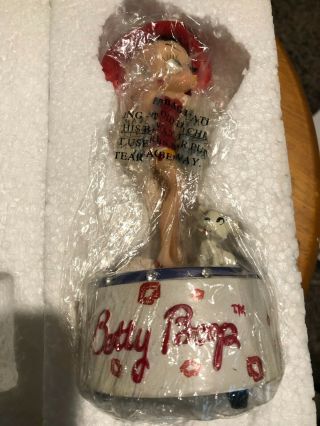 Betty Boop Music Box Figurine -
