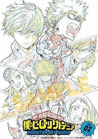 My Hero Academia Animation Art Vol.  2 14～ 25 Anime Season 2 Genga Book