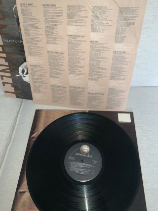 Don Henley The End Of The Innocence Rare 1989 Vinyl Lp Eagles W/ Sleeve