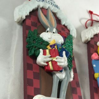 Looney Tunes Bugs Bunny Tweety Bird Ceramic Ornaments Christmas 5 Inch Gifts 3