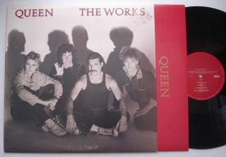 Queen The Capitol St - 12322 Promo Vinyl Lp W/inner Freddie Mercury