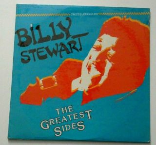 Billy Stewart The Greatest Sides Record Vinyl Lp 1984 Old Stock