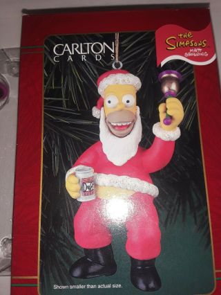 Carlton Cards Homer Simpson " D 