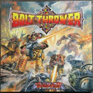 Bolt Thrower ‎ - Realm Of Chaos Lp Fdr Vinyl Album - Death Metal Record