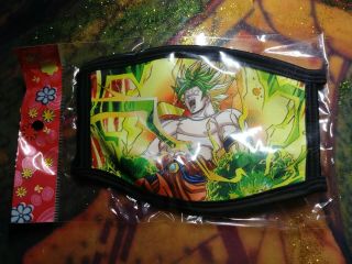 Dragon Ball Z Dbz Saiyan Karoly Goku Broly Anime Facemask Face Mask