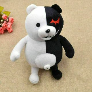 Anime Game Danganronpa Monokuma Bear Plush Stuffed Doll Toy Kids Xmas Gift
