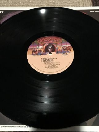 Kiss Gene Simmons Solo Lp Vinyl Record 1st U.  S Sterling Press 1978 Complete 2