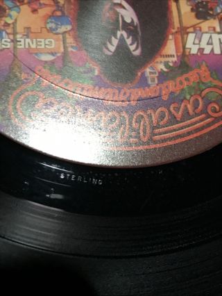 Kiss Gene Simmons Solo Lp Vinyl Record 1st U.  S Sterling Press 1978 Complete 3