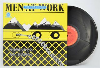 Men At Work Business As Usual Cbs Half Speed Mastered ♫♫ Vinyl Record Lp Nm M -