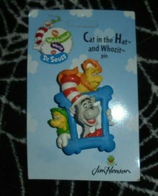 Cat In The Hat And Whozit Pin The Wubbulous World Of Dr.  Seuss Jim Henson 1998