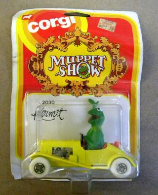 Jim Henson Corgi 1979 Muppet Show Kermit Car Mip Mf 2030 Die - Cast