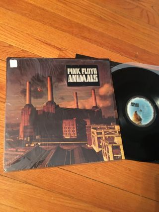 Pink Floyd Animals Ex Lp Columbia Jc 34474 1977 Gatefold Early Press W/ Hype
