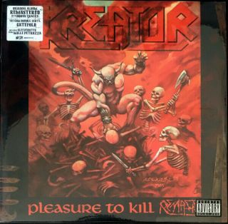 Kreator - Pleasure To Kill 2 X Lp,  Flag Of Hate - Vinyl Album Metal Record