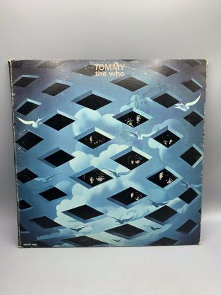 The Who Tommy - Rock Opera Vinyl Double Album - Trifold Decca Dxsw 7205 Booklet