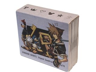 Kingdom Hearts Soundtrack Incomplete Box 8 Cd Set {missing Cd 2} Japan