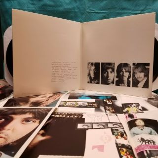 The Beatles White Album Untitled Capitol Rainbow Labels SWBO101 POSTERS 3