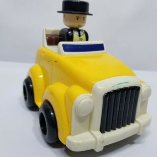 Sir Topham Hatt Yellow Car Vintage Toy - Thomas The Tank Engine,  Plastic 6 "